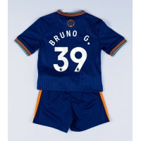 Stroje piłkarskie Newcastle United Bruno Guimaraes #39 Koszulka Trzeciej dla dzieci 2025-26 Krótki Rękaw (+ szorty)